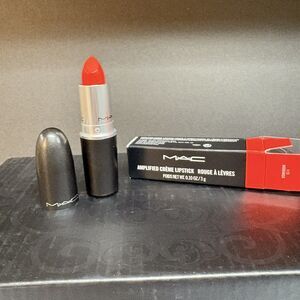 MAC Morange  115  AMPLIFIED Lipstick  Rare   Ships Same Day! New in Box